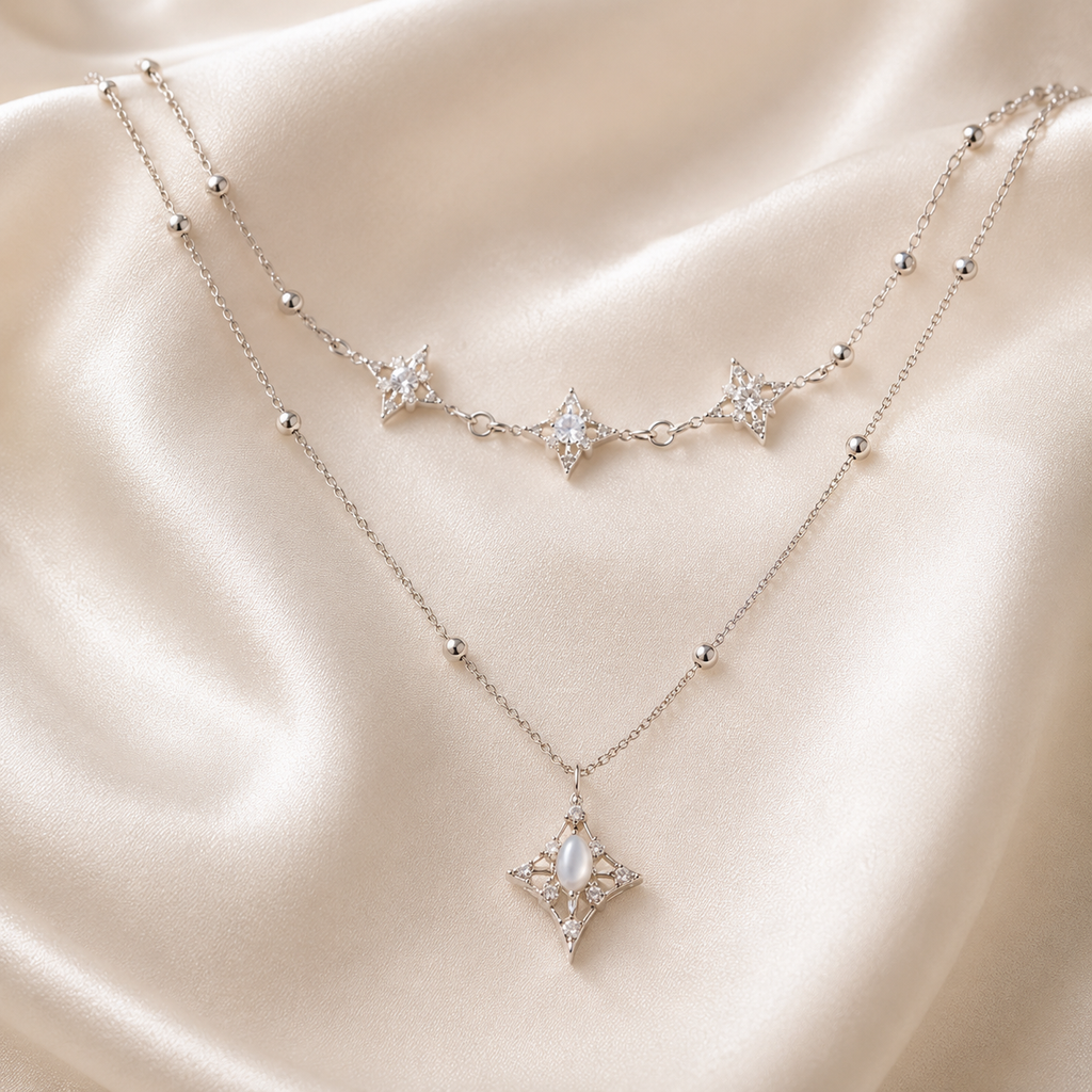 Celestia Moonstone Necklace