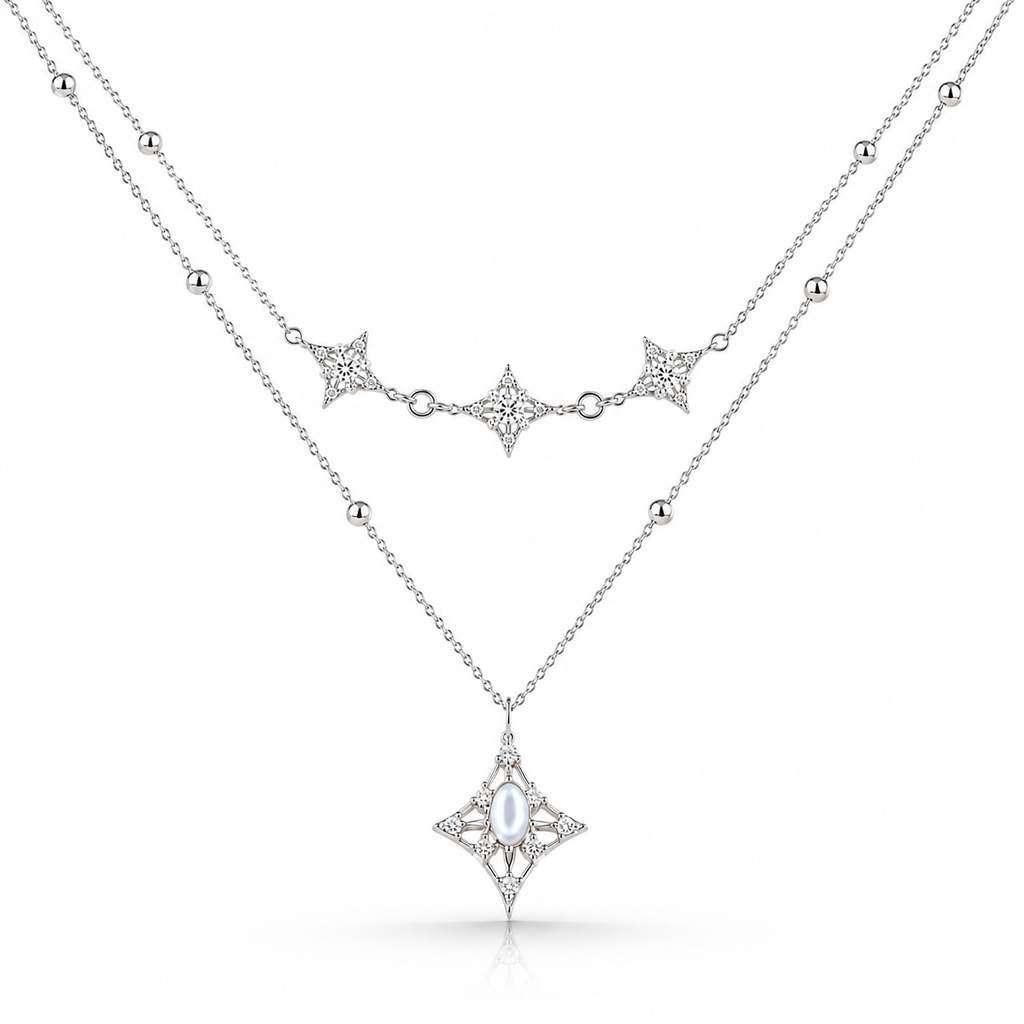 Celestia Moonstone Necklace
