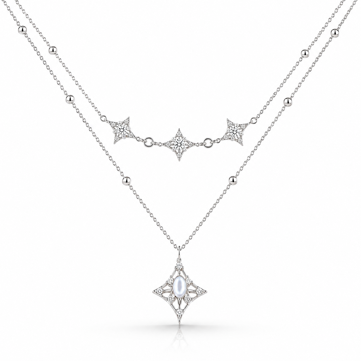 Celestia Moonstone Necklace