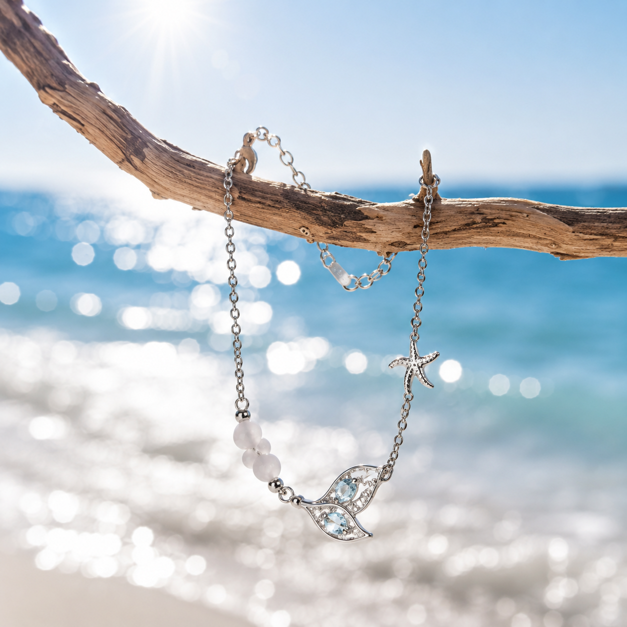 Azure Whisper Bracelet