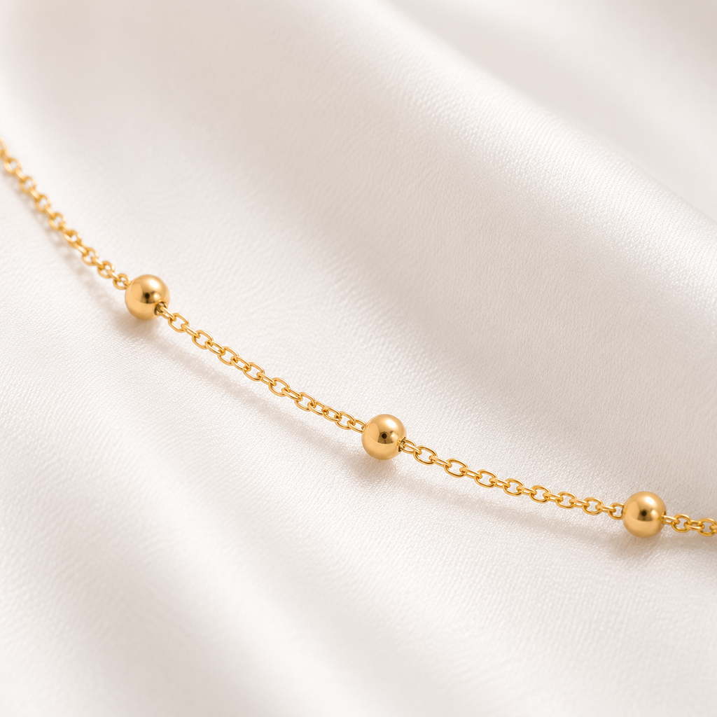 Soleia Beaded Anklet
