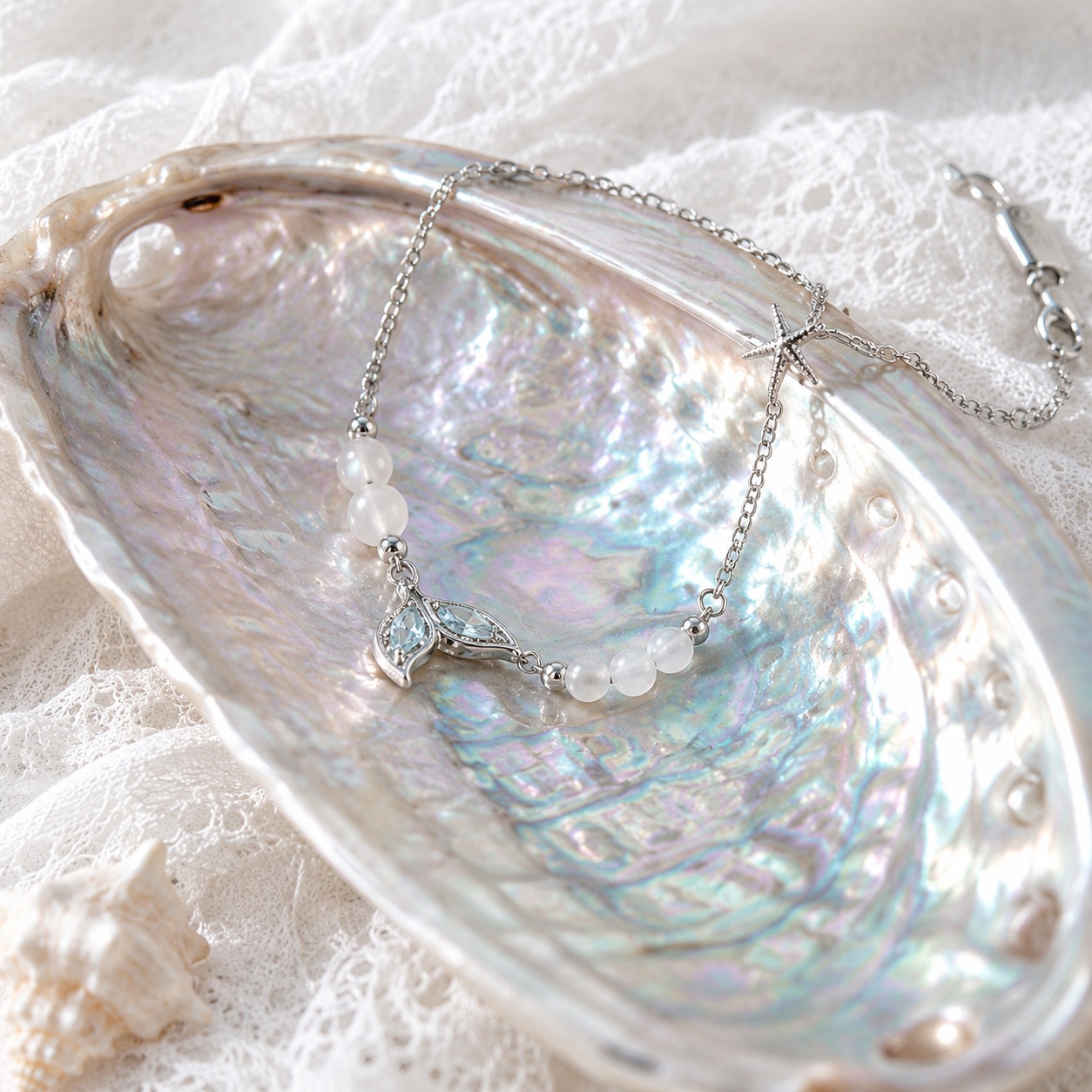Azure Whisper Bracelet