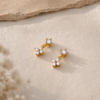 Étoile Clover Drop Earrings
