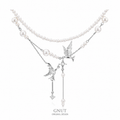 Elysian Swallow Pearl Necklace