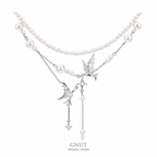 Elysian Swallow Pearl Necklace