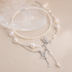 Elysian Swallow Pearl Necklace