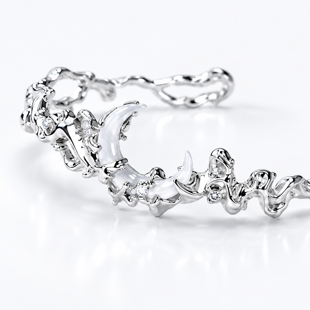 Lunara Eclipse Cuff Bracelet