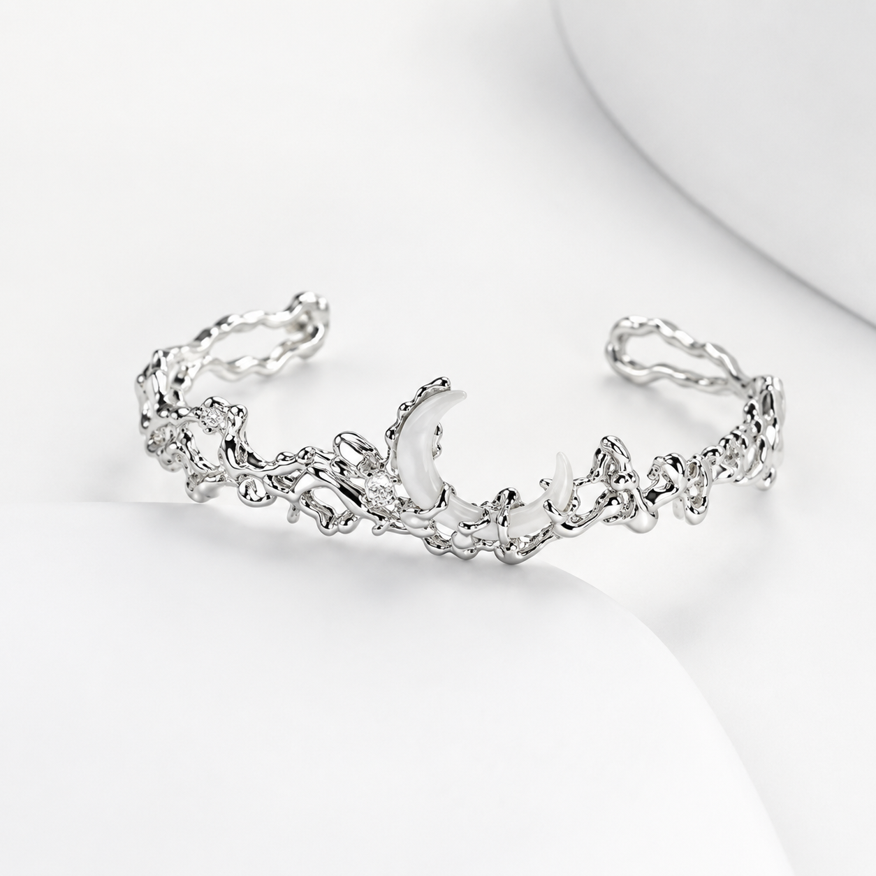 Lunara Eclipse Cuff Bracelet
