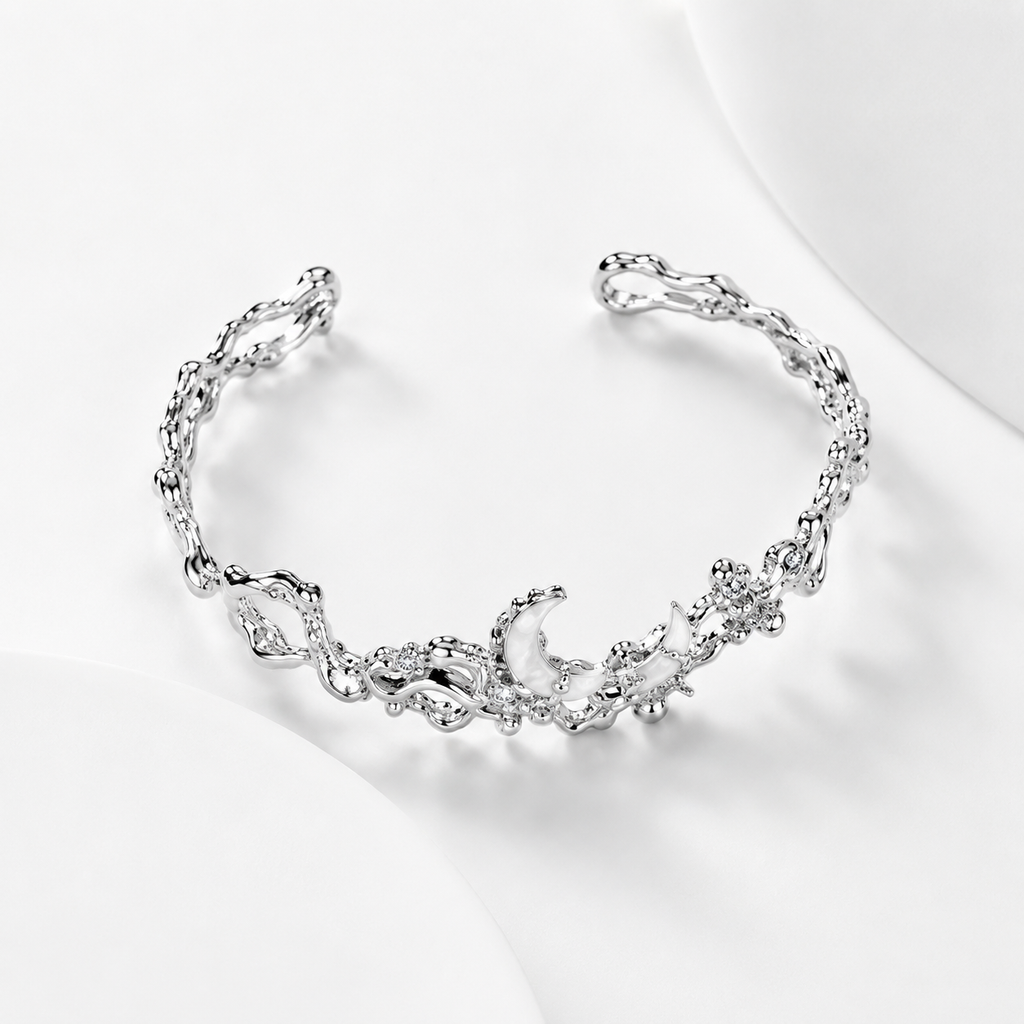 Lunara Eclipse Cuff Bracelet